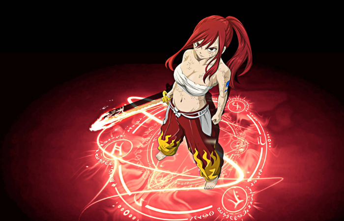 erza scarlet (fairy tail)