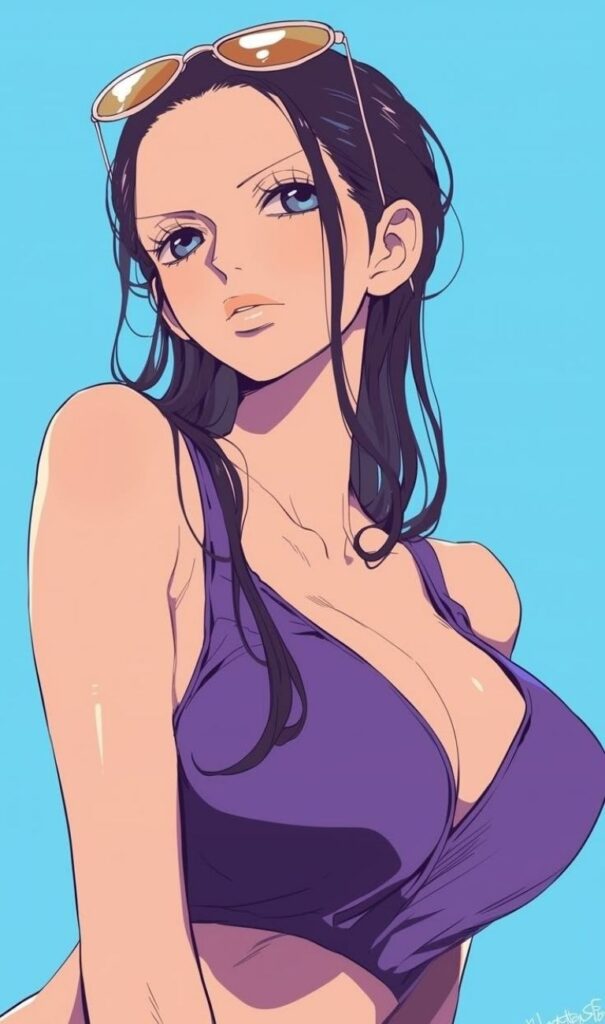 Fan Art de Nico Robin en One Piece