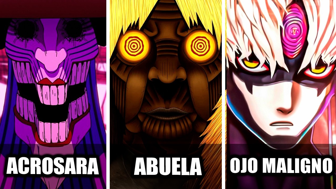 Top 10 Yokais o espíritus más poderosos en dandadan