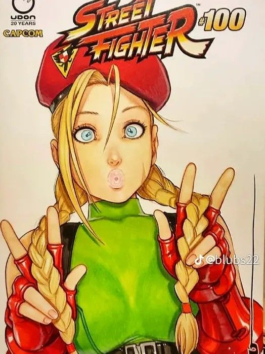 Fan Art de Cammy White (Foto:@Omar Dogan)